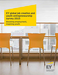 EY job creation youth entrepreneurship survey 2015